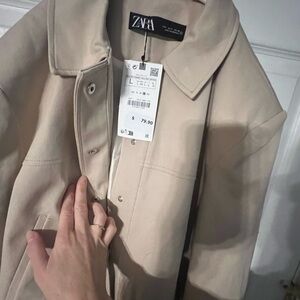 Zara Women's Tan Jacket